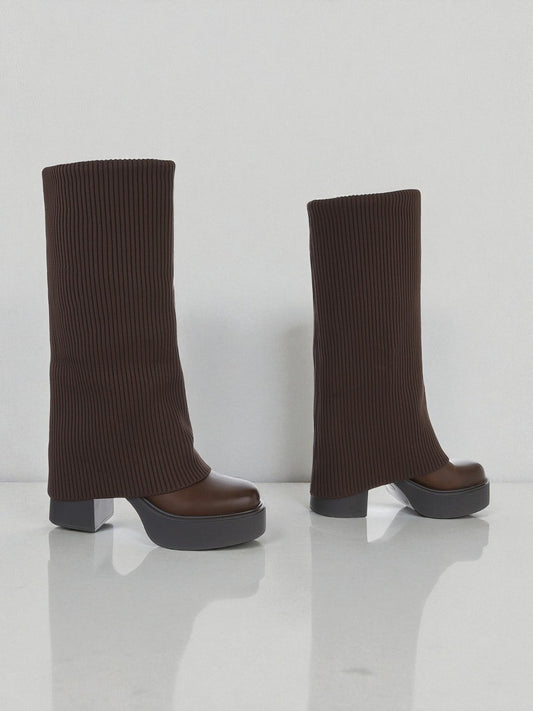 Bottes marron