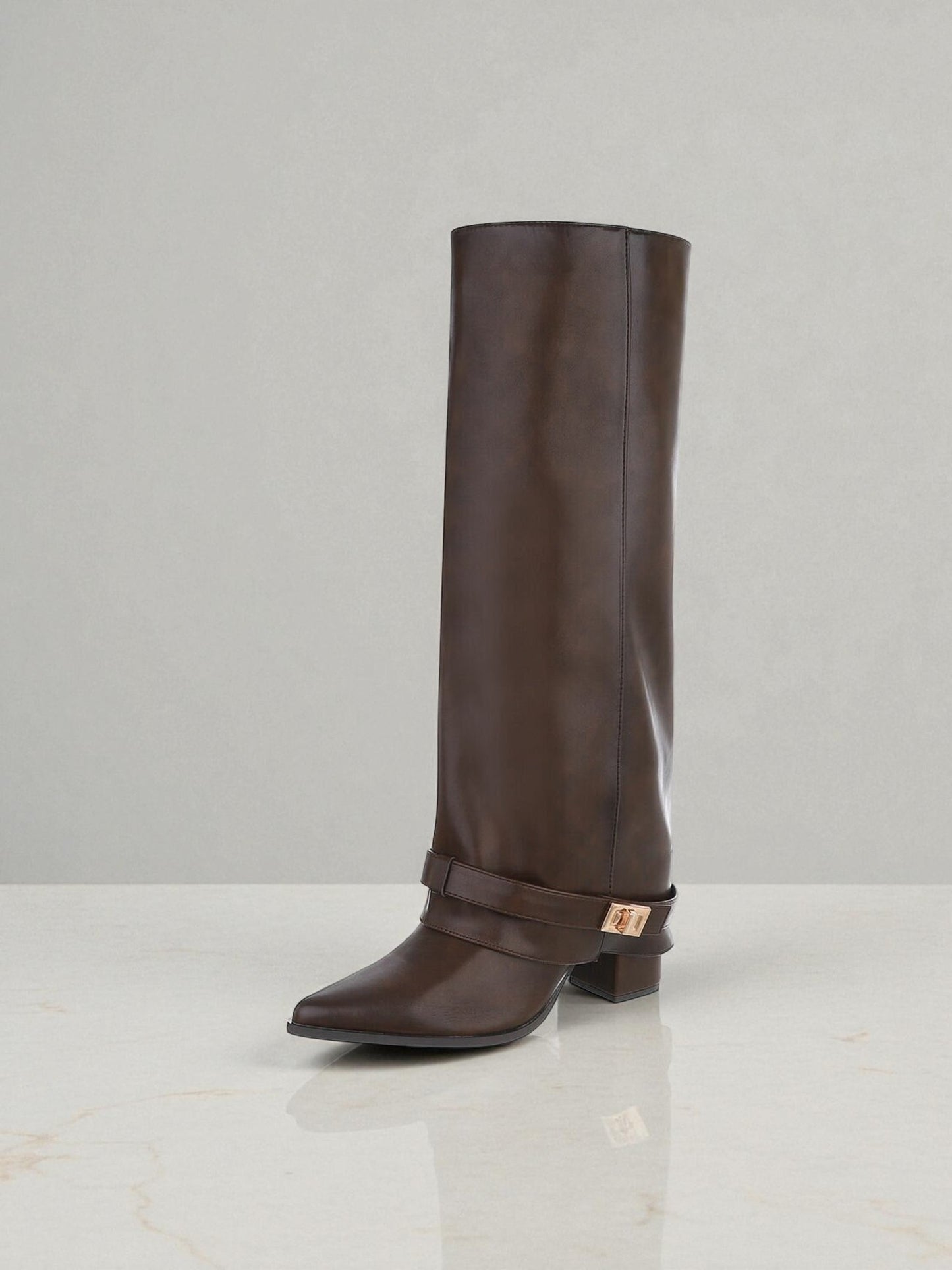 Bottes marron