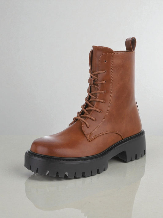 Bottines camel