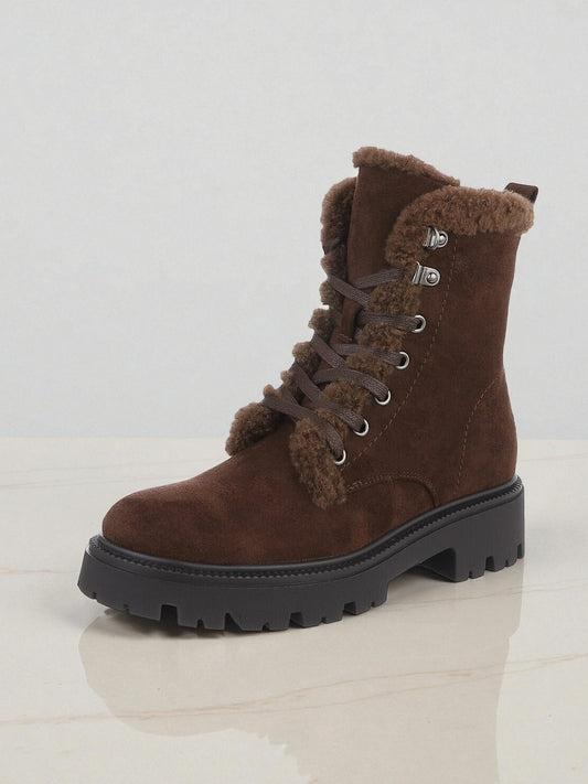 Bottines marron