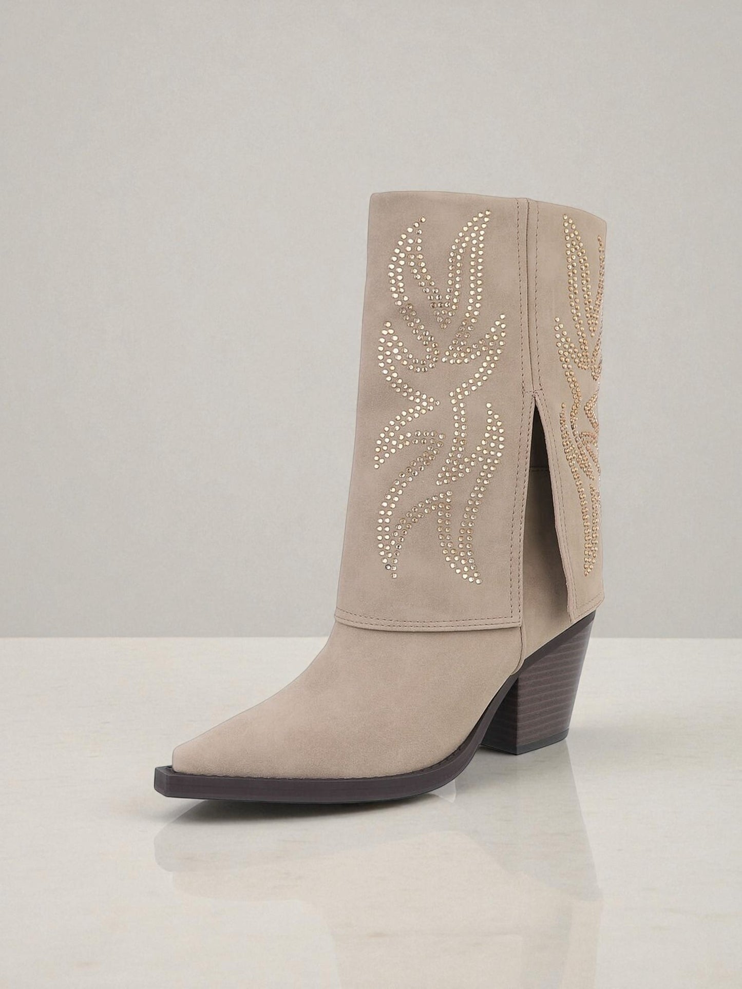 Bottines beige
