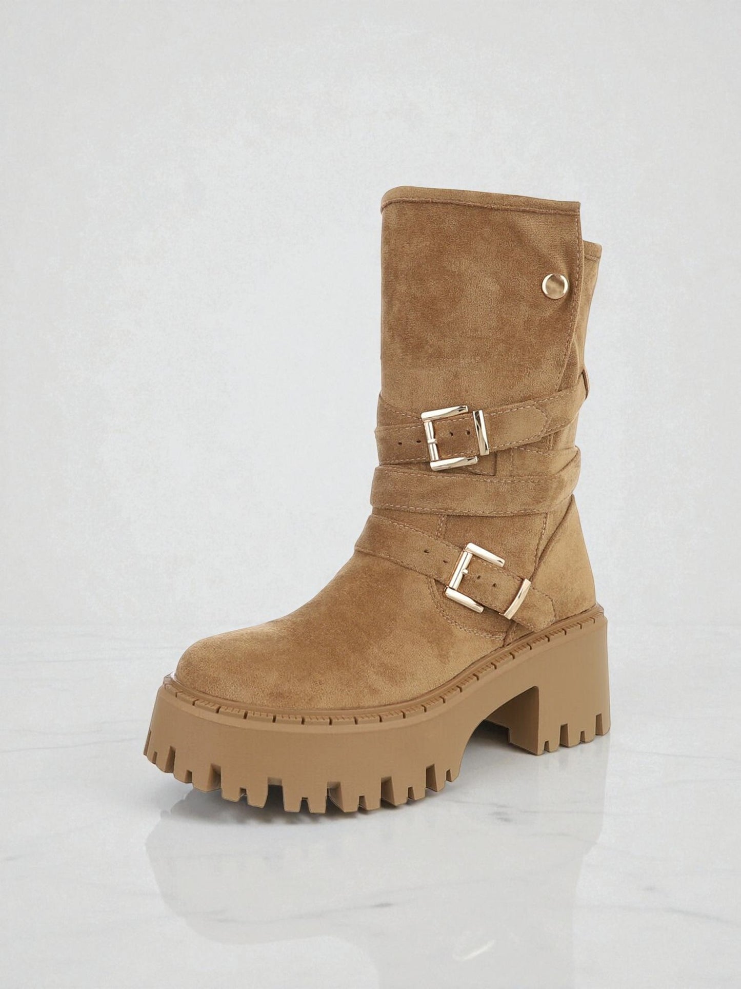 Bottines camel