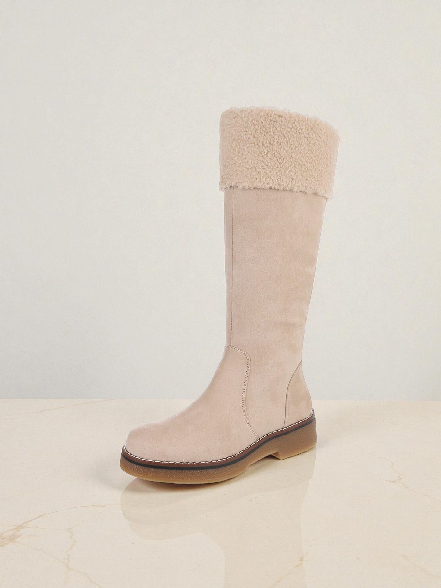 Bottes beige