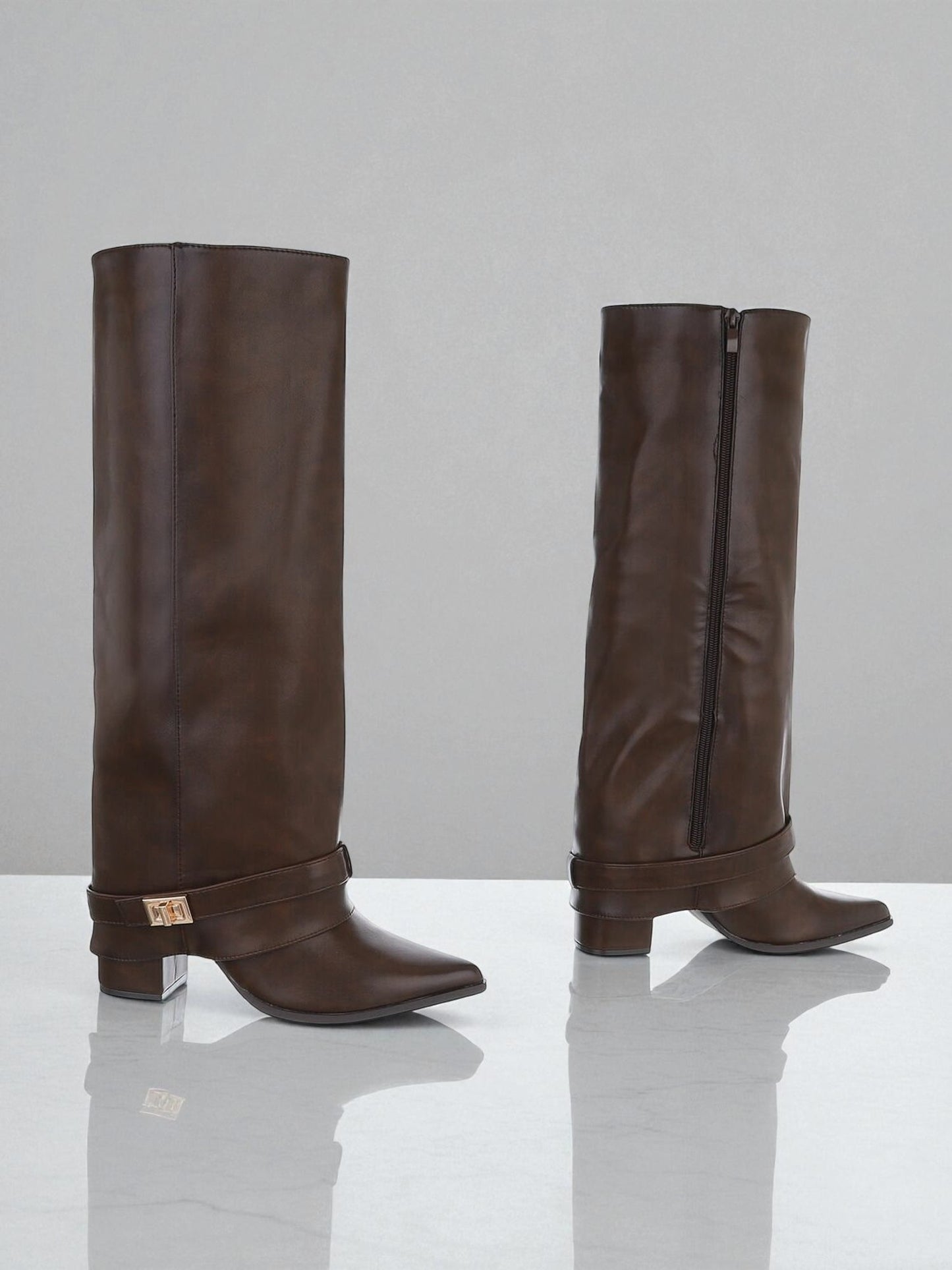 Bottes marron