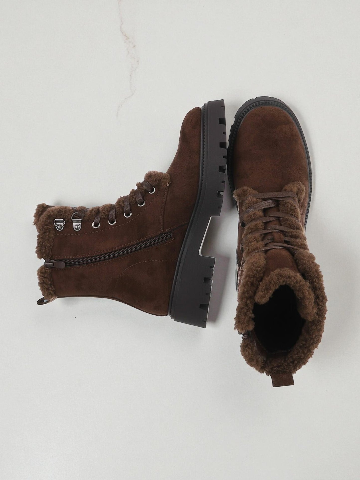 Bottines marron